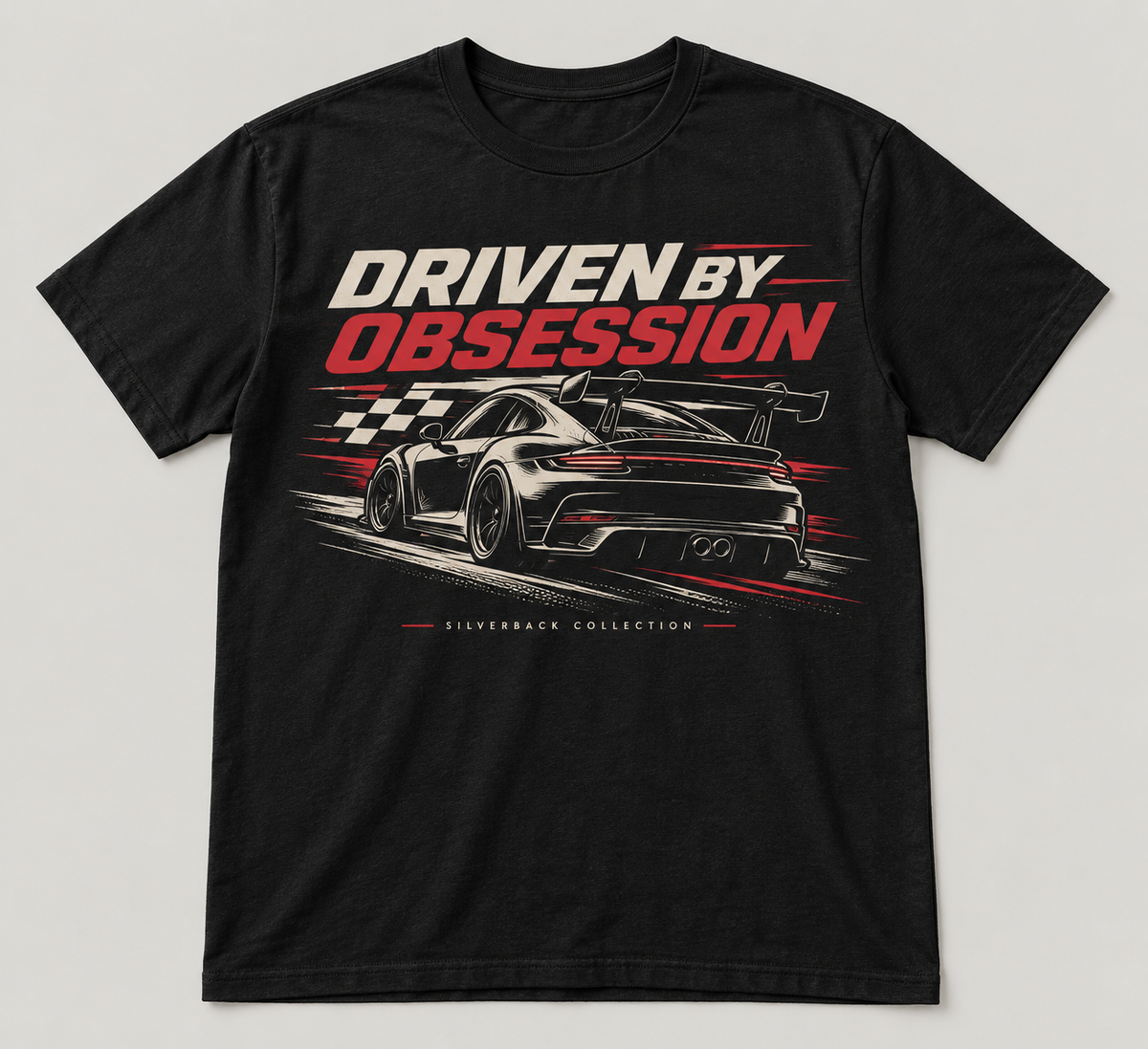 Driven by Obsession Silverback Collection black tee